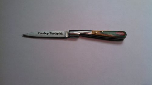cowboy toothpick knife roundup ministries